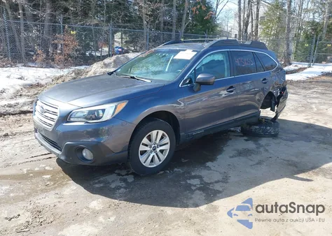 2017 Subaru Outback 2.5I Premium из США, поврежденный, VIN 4S4BSACC8H3210768